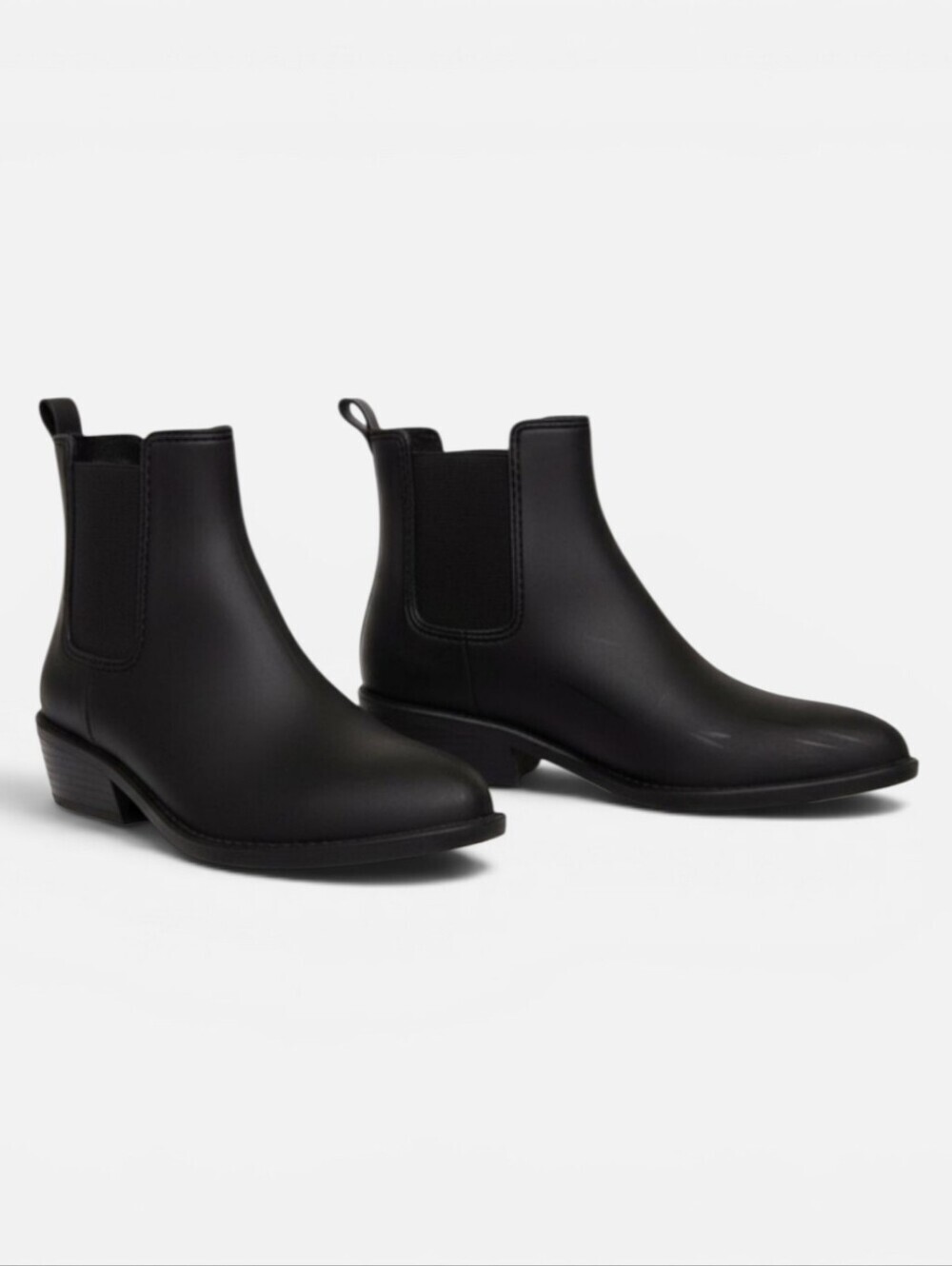 Jeffrey Campbell Storm Pointed Toe Heeled Chelsea Boots in Black Size 9